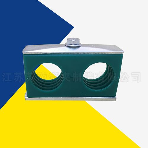 雙聯(lián)雙孔塑料管夾